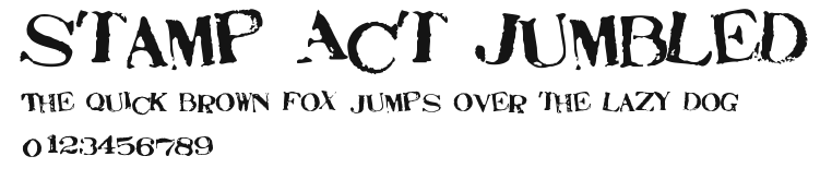 Stamp Act Jumbled Preview