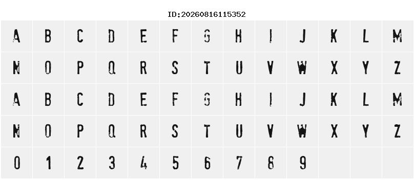 Character Map
