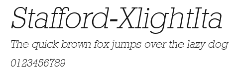 Stafford-XlightIta Preview