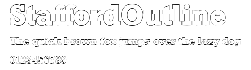 StaffordOutline Preview