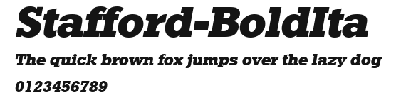 Stafford-BoldIta Preview