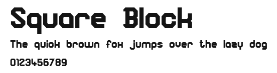 Square Block Preview