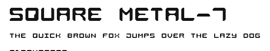 Square Metal-7 Preview