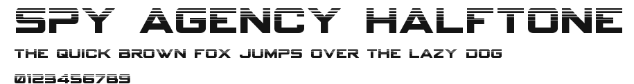 Spy Agency Halftone Preview