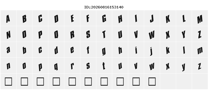 Character Map