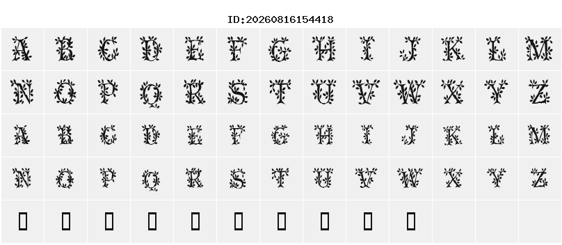 Character Map