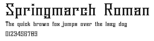 Springmarch Roman Preview