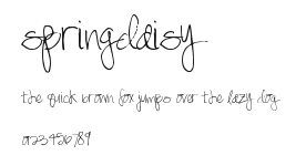 SpringDaisy Preview