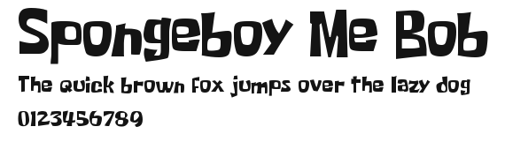 Spongeboy Me Bob Preview
