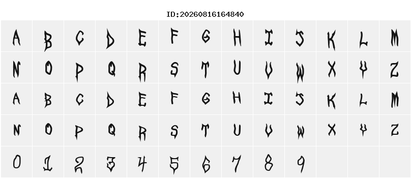 Character Map