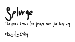Splurge Preview
