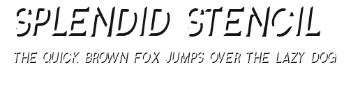 Splendid Stencil Preview