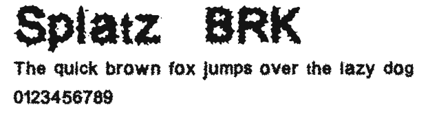 Splatz (BRK) Preview