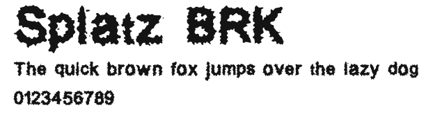 Splatz BRK Preview