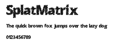 SplatMatrix Preview