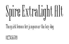 Spire ExtraLight Alt Preview