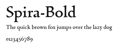 Spira-Bold Preview