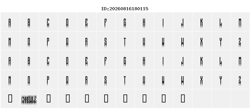 Character Map