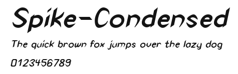 Spike-Condensed Preview