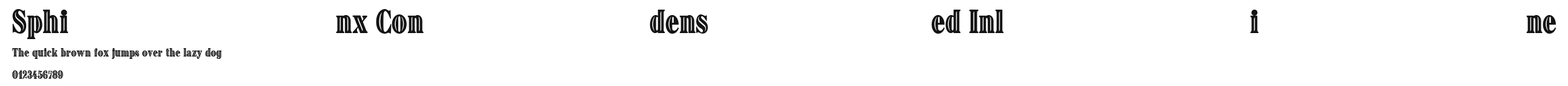 Sphinx Condensed Inline Preview