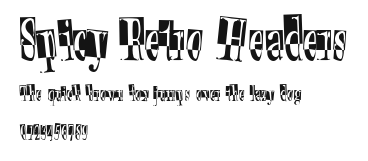 Spicy Retro Headers Preview