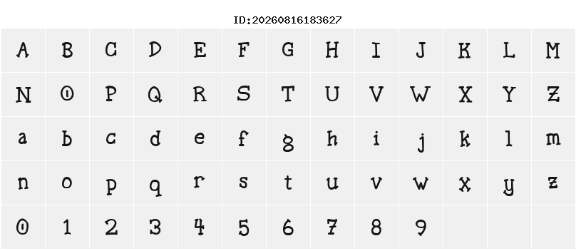 Character Map