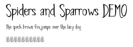 Spiders and Sparrows DEMO Preview