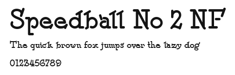 Speedball No 2 NF Preview