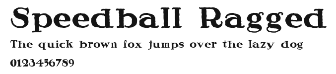 Speedball Ragged Preview