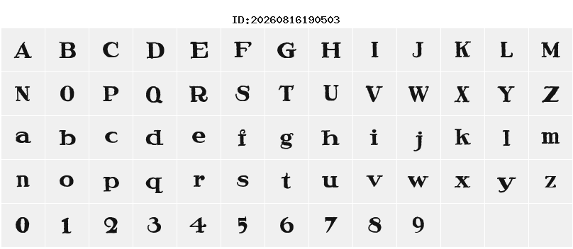 Character Map