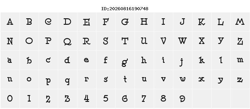 Character Map