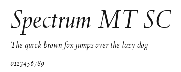 Spectrum MT SC Preview