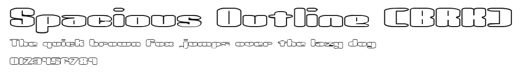 Spacious Outline (BRK) Preview