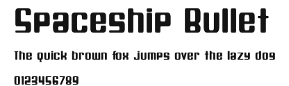 Spaceship Bullet Preview