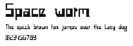 Space worm Preview