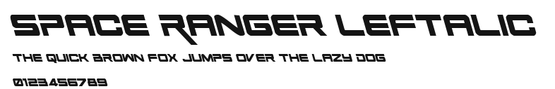 Space Ranger Leftalic Preview