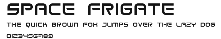 Space Frigate Preview