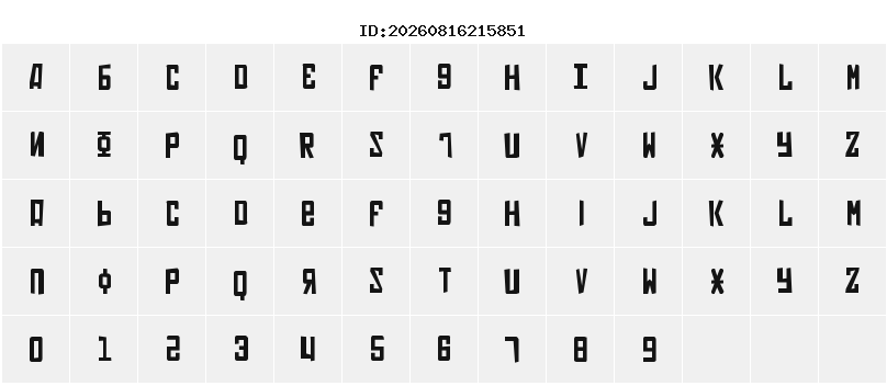 Character Map