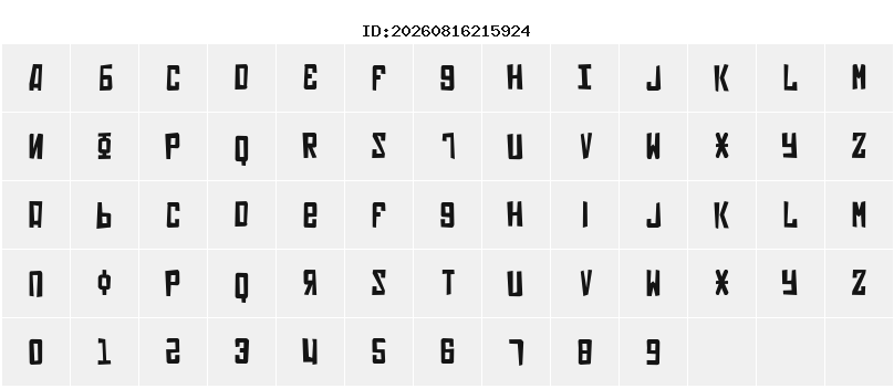 Character Map