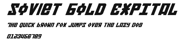 Soviet Bold ExpItal Preview