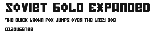 Soviet Bold Expanded Preview