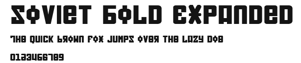 Soviet Bold Expanded Preview