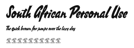 South African Personal Use Preview