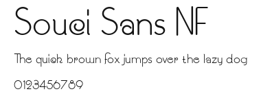 Souci Sans NF Preview