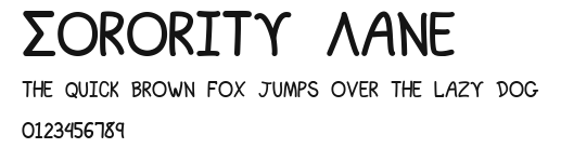 Sorority Lane Preview