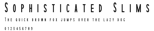 Sophisticated Slims Preview