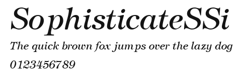 SophisticateSSi Preview