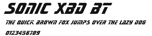 Sonic XBd BT Preview