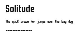 Solitude Preview