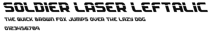 Soldier Laser Leftalic Preview